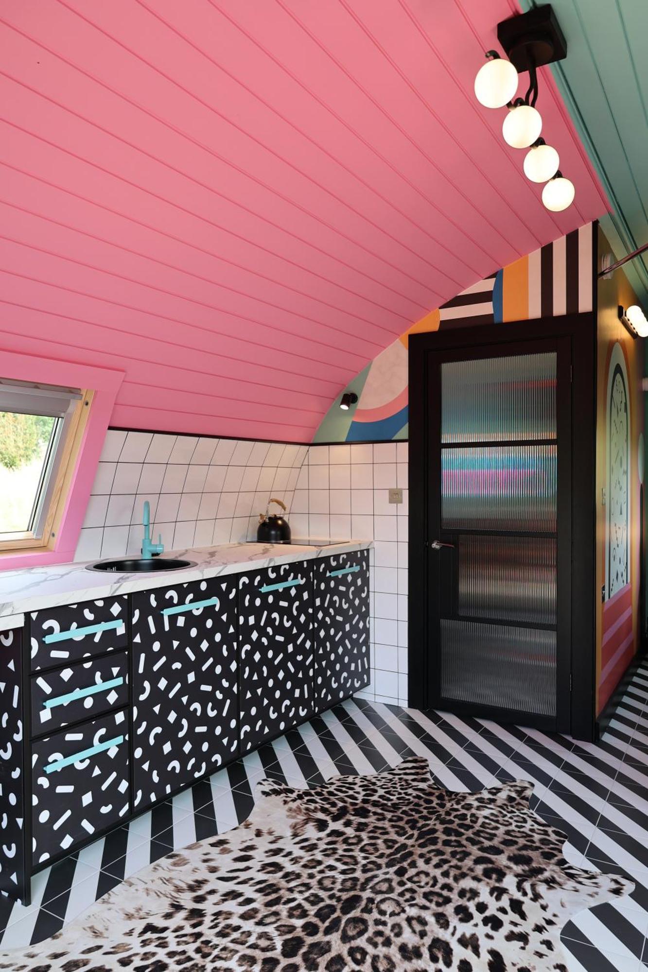 Ferienwohnung Ammonite Glamping Pod & Hot Tub Hungerton Exterior foto